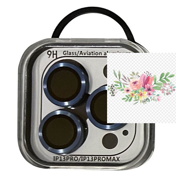Захисне скло Metal Classic на камеру (в упак.) для Apple iPhone 13 Pro / 13 Pro Max 51798 фото