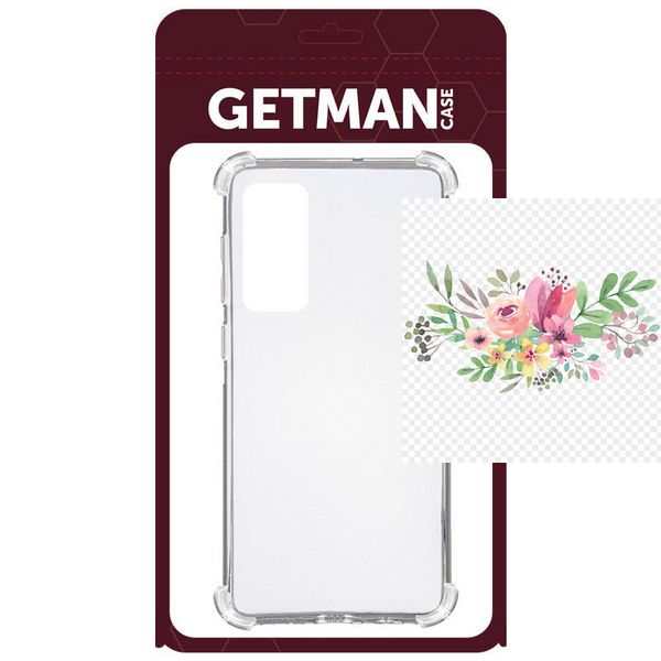 TPU чохол GETMAN Ease logo посилені кути для Samsung Galaxy S20 FE 39609 фото