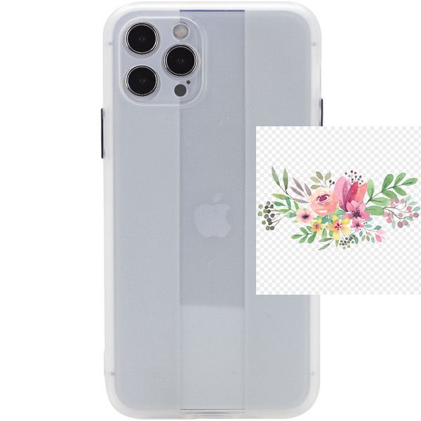 Чохол TPU Glossy Line Full Camera для Apple iPhone 12 Pro (6.1") 44025 фото