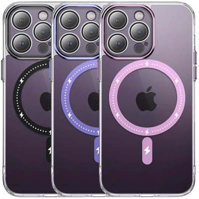 Чохол TPU+PC Colorful with MagSafe для Apple iPhone 14 Pro (6.1") 65147 фото