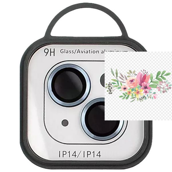 Захисне скло Metal Classic на камеру (в упак.) для Apple iPhone 14 (6.1") / 14 Plus (6.7") 55939 фото