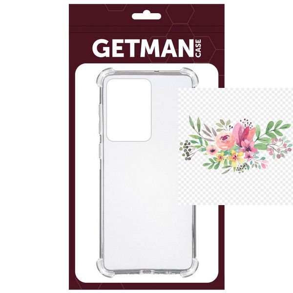 TPU чохол GETMAN Ease logo посилені кути для Samsung Galaxy S20 Ultra 55646 фото