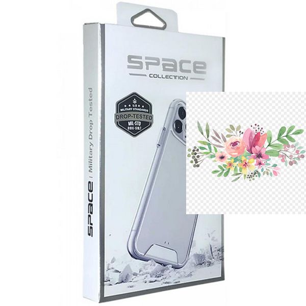 Чохол TPU Space Case transparent для Apple iPhone 7 / 8 / SE (2020) (4.7") 36995 фото