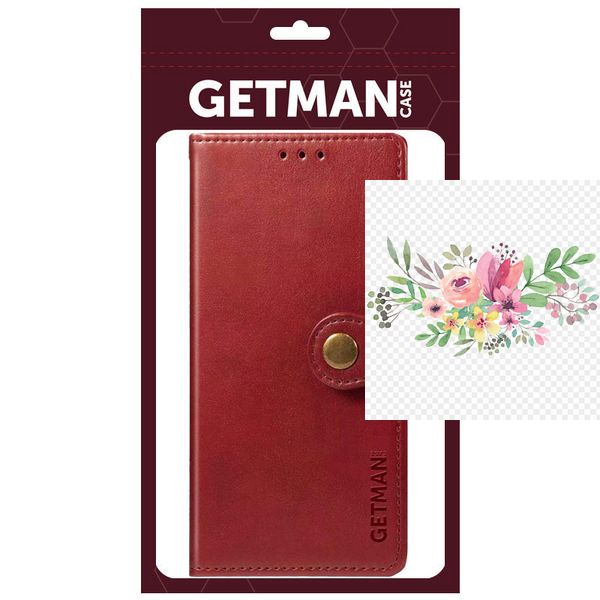Шкіряний чохол книжка GETMAN Gallant (PU) для Xiaomi Redmi Note 10 5G / Poco M3 Pro 48629 фото