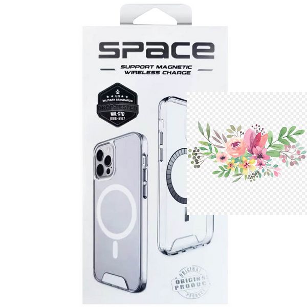 Чохол TPU Space Case with MagSafe для Apple iPhone 15 Plus (6.7") 65798 фото