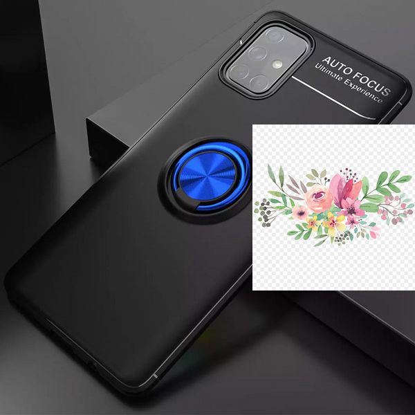 TPU чохол Deen ColorRing під магнітний тримач (opp) для Samsung Galaxy M31s 38516 фото