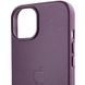 Шкіряний чохол Leather Case (AA) with MagSafe для Apple iPhone 14 (6.1") 56555 фото 54