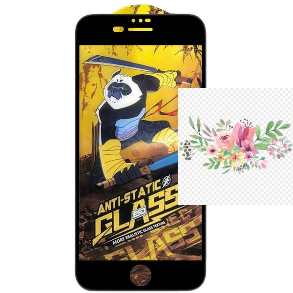 Захисне скло 5D Anti-static Panda (тех.пак) для Apple iPhone 7 / 8 / SE (2020) (4.7") 64747 фото