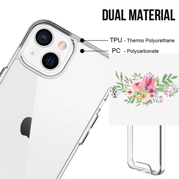 Чохол TPU Space Case transparent для Apple iPhone 13 (6.1") 51611 фото
