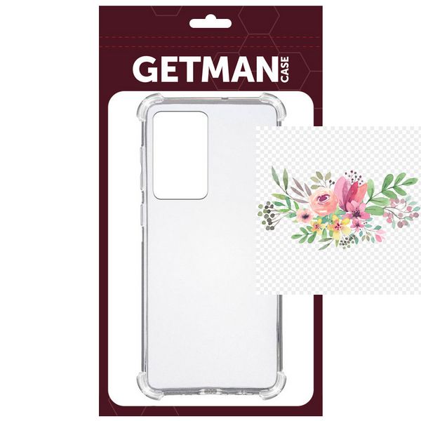 TPU чохол GETMAN Ease logo посилені кути для Samsung Galaxy Note 20 Ultra 38851 фото