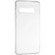TPU чохол Epic Transparent 1,5mm для Samsung Galaxy S10 56684 фото 2