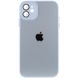 Чохол TPU+Glass Sapphire Midnight для Apple iPhone 12 (6.1") 64678 фото 2