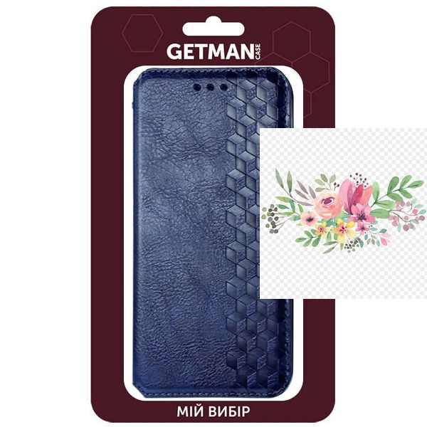 Шкіряний чохол книжка GETMAN Cubic (PU) для Xiaomi Redmi Note 10 / Note 10s 43331 фото