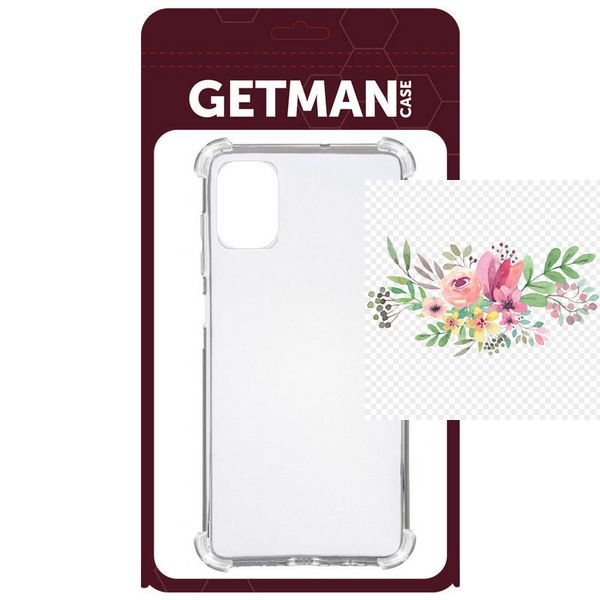 TPU чохол GETMAN Ease logo посилені кути для Samsung Galaxy M31s 38854 фото
