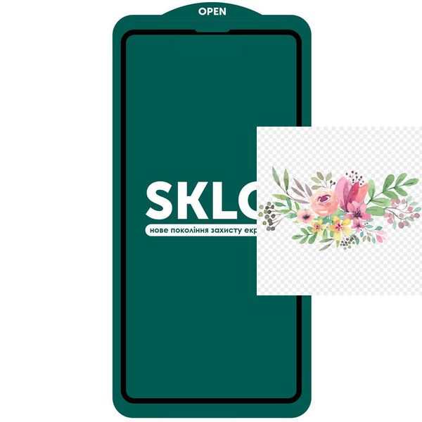Захисне скло SKLO 5D (тех.пак) для Apple iPhone 15 (6.1") 65401 фото