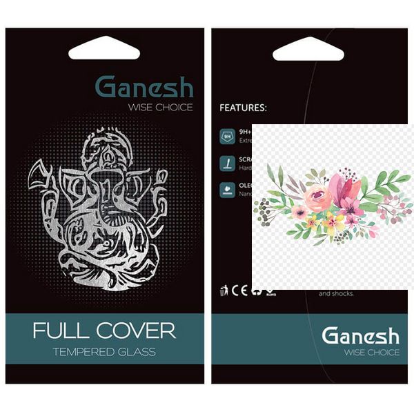 Захисне скло Ganesh (Full Cover) для Apple iPhone 15 (6.1") 65490 фото