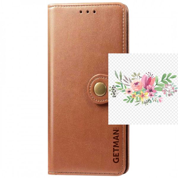 Шкіряний чохол книжка GETMAN Gallant (PU) для Xiaomi Poco X5 Pro 5G / Redmi Note 12 Pro 5G 63412 фото
