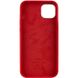 Чохол Silicone case (AAA) full with Magsafe для Apple iPhone 14 (6.1") 57029 фото 3