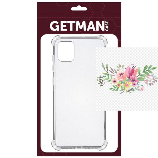 TPU чохол GETMAN Ease logo посилені кути для Samsung Galaxy Note 10 Lite (A81) 38317 фото