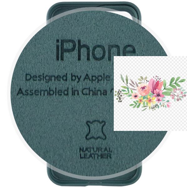 Шкіряний чохол Leather Case (AA Plus) для Apple iPhone 11 (6.1") 57465 фото