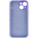 Чохол Silicone Case Full Camera Protective (AA) для Apple iPhone 14 (6.1") 57034 фото 93