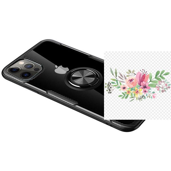 TPU+PC чохол Deen CrystalRing for Magnet (opp) для Apple iPhone 12 Pro / 12 (6.1") 38426 фото
