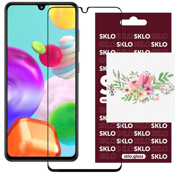 Захисне скло SKLO 3D (full glue) для Samsung Galaxy A54 5G / S23 FE 63537 фото