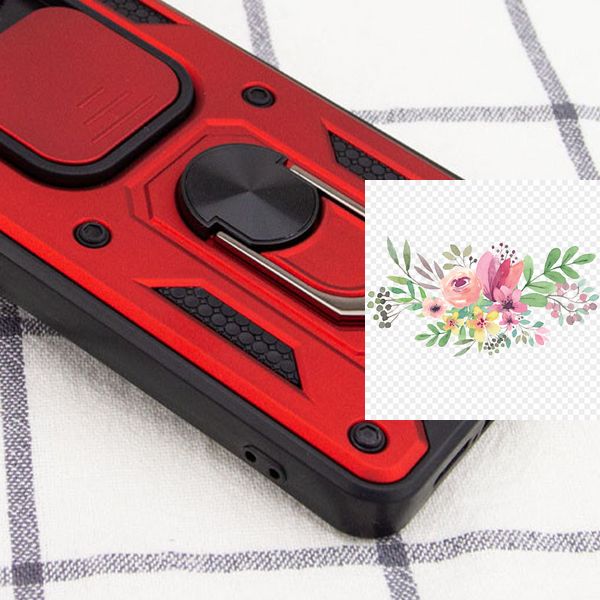Ударостійкий чохол Camshield Serge Ring для Xiaomi Redmi Note 9 / Redmi 10X 47749 фото