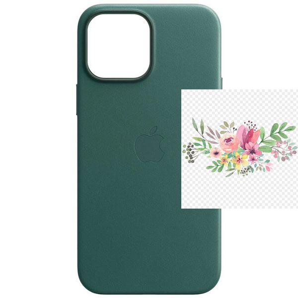 Шкіряний чохол Leather Case (AA) with MagSafe для Apple iPhone 14 Pro (6.1") 56593 фото