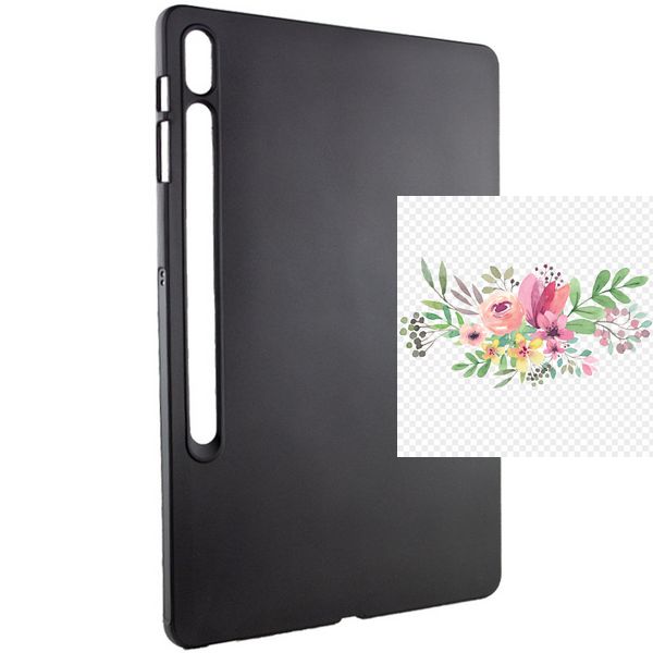 Чохол TPU Epik Black для Samsung Galaxy Tab S8 Plus / S7 FE 12.4" 62607 фото