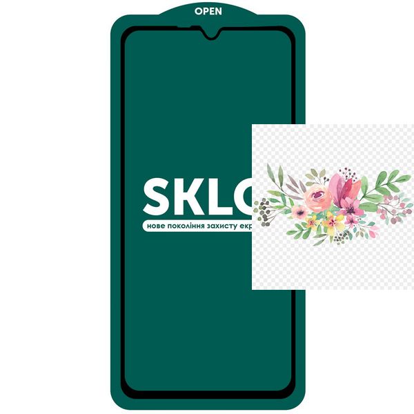 Захисне скло SKLO 5D (тех.пак) для Samsung Galaxy A04 / A04s / A04e 57368 фото