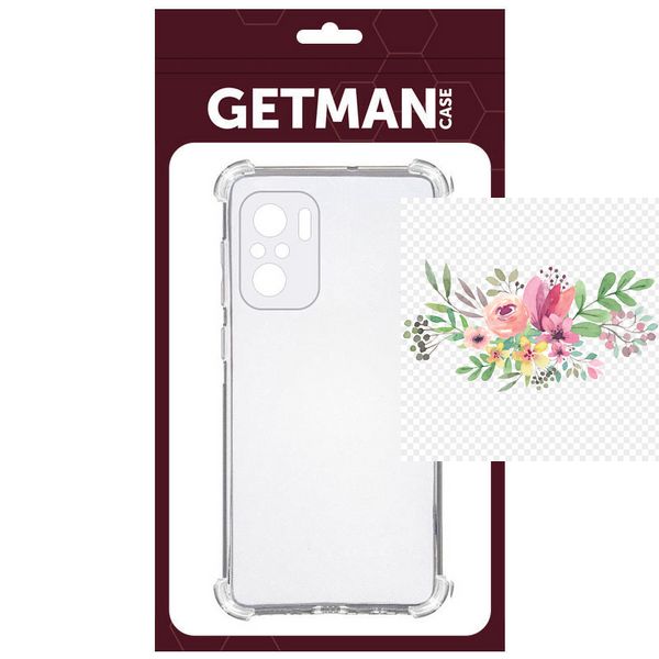 TPU чохол GETMAN Ease logo посилені кути для Xiaomi Redmi Note 10 / Note 10s 43671 фото