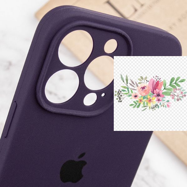 Чохол Silicone Case Full Camera Protective (AA) для Apple iPhone 14 Pro Max (6.7") 57053 фото