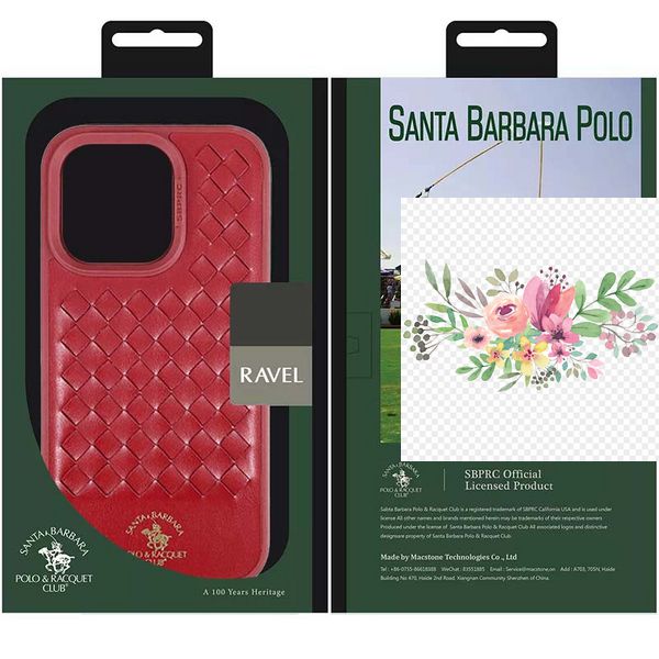 Шкіряний чохол Polo Santa Barbara для Apple iPhone 14 Pro (6.1") 55885 фото
