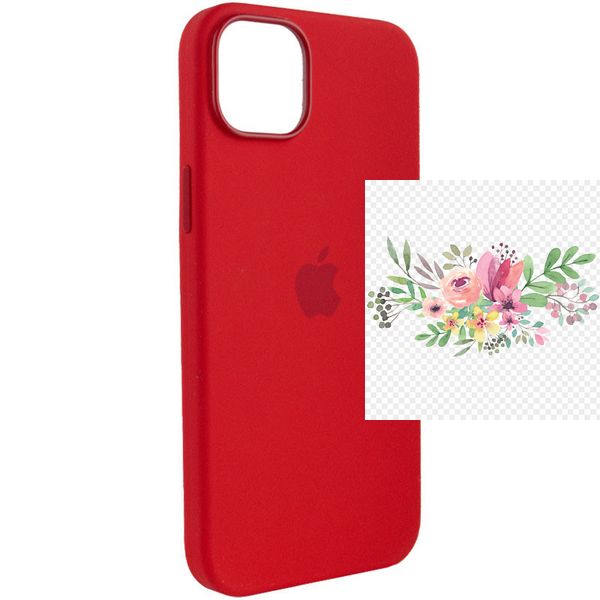 Чохол Silicone case (AAA) full with Magsafe для Apple iPhone 13 Pro (6.1") 51173 фото