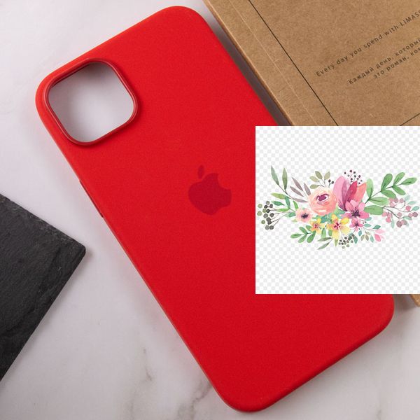 Чохол Silicone case (AAA) full with Magsafe для Apple iPhone 13 Pro (6.1") 51173 фото