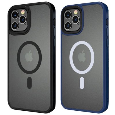 TPU+PC чохол Metal Buttons with MagSafe для Apple iPhone 12 Pro Max (6.7") 54123 фото