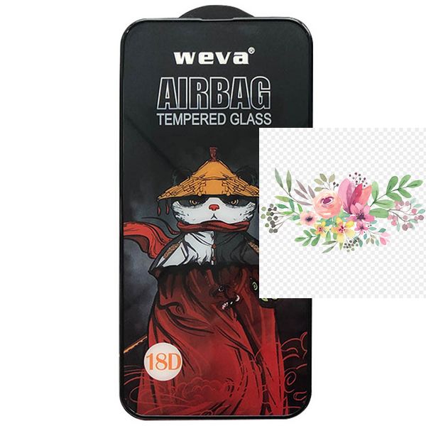 Захисне 2.5D скло Weva AirBag (тех.пак) для Apple iPhone 13 mini (5.4") 65081 фото