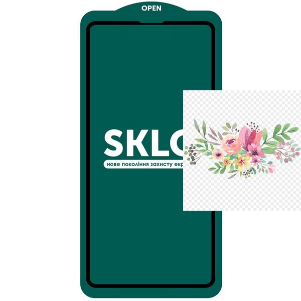 Захисне скло SKLO 5D (тех.пак) для Apple iPhone 13 Pro Max / 14 Plus (6.7") 49862 фото