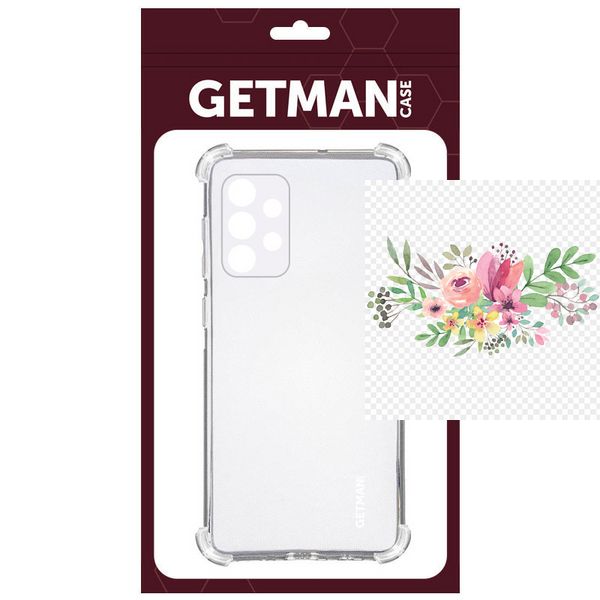 TPU чохол GETMAN Ease logo посилені кути для Samsung Galaxy A32 5G 42307 фото