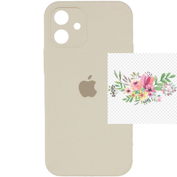 Чохол Silicone Case Square Full Camera Protective (AA) для Apple iPhone 11 (6.1") 40234 фото