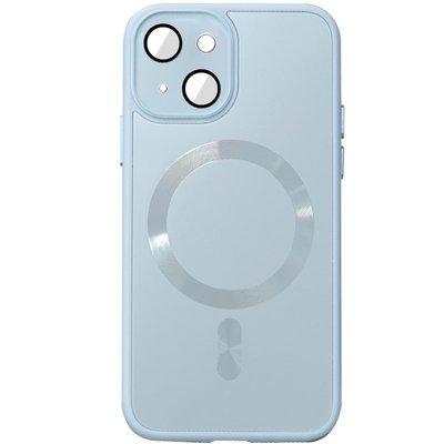 Чохол TPU+Glass Sapphire Midnight with MagSafe для Apple iPhone 13 (6.1") 65446 фото