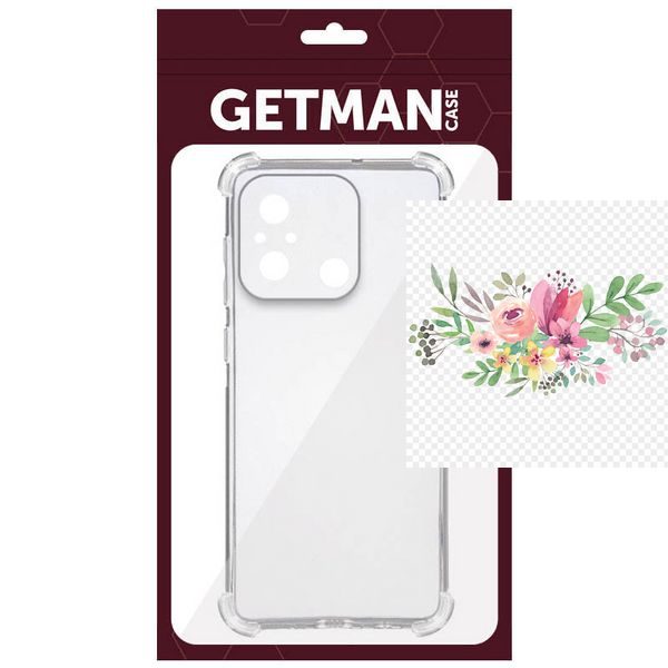TPU чохол GETMAN Ease logo посилені кути для Xiaomi Redmi 12C 63870 фото