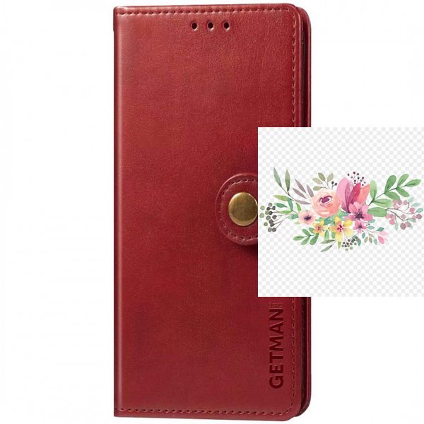 Шкіряний чохол книжка GETMAN Gallant (PU) для Xiaomi Redmi Note 11 (Global) / Note 11S 54587 фото