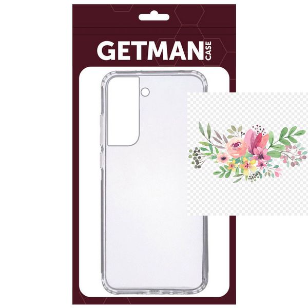TPU чохол GETMAN Clear 1,0 mm для Samsung Galaxy S21+ 42309 фото