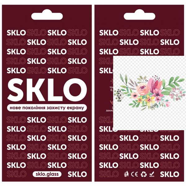 Захисне скло SKLO 3D (full glue) для Xiaomi Poco F4 57389 фото