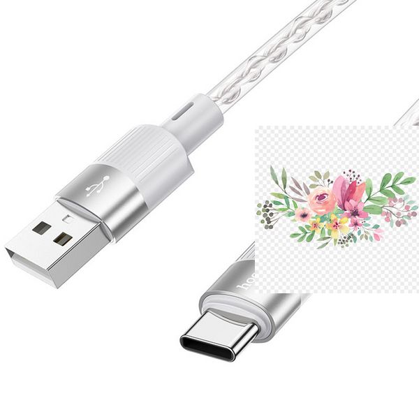 Дата кабель Hoco X99 Crystal Junction USB to Type-C (1.2m) 66098 фото