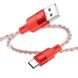 Дата кабель Hoco X99 Crystal Junction USB to Type-C (1.2m) 66098 фото 9