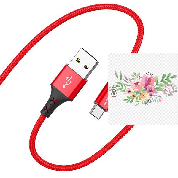Дата кабель Borofone BX20 Enjoy USB to MicroUSB (1m) 56913 фото