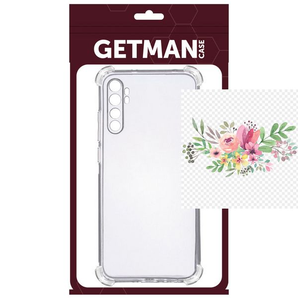 TPU чохол GETMAN Ease logo посилені кути для Xiaomi Mi Note 10 Lite 36882 фото